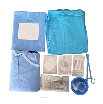 Ophthalmic Surgery Drape Pack